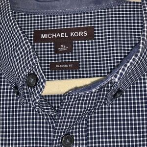 NWOT Men’s Michael Kors Button Down